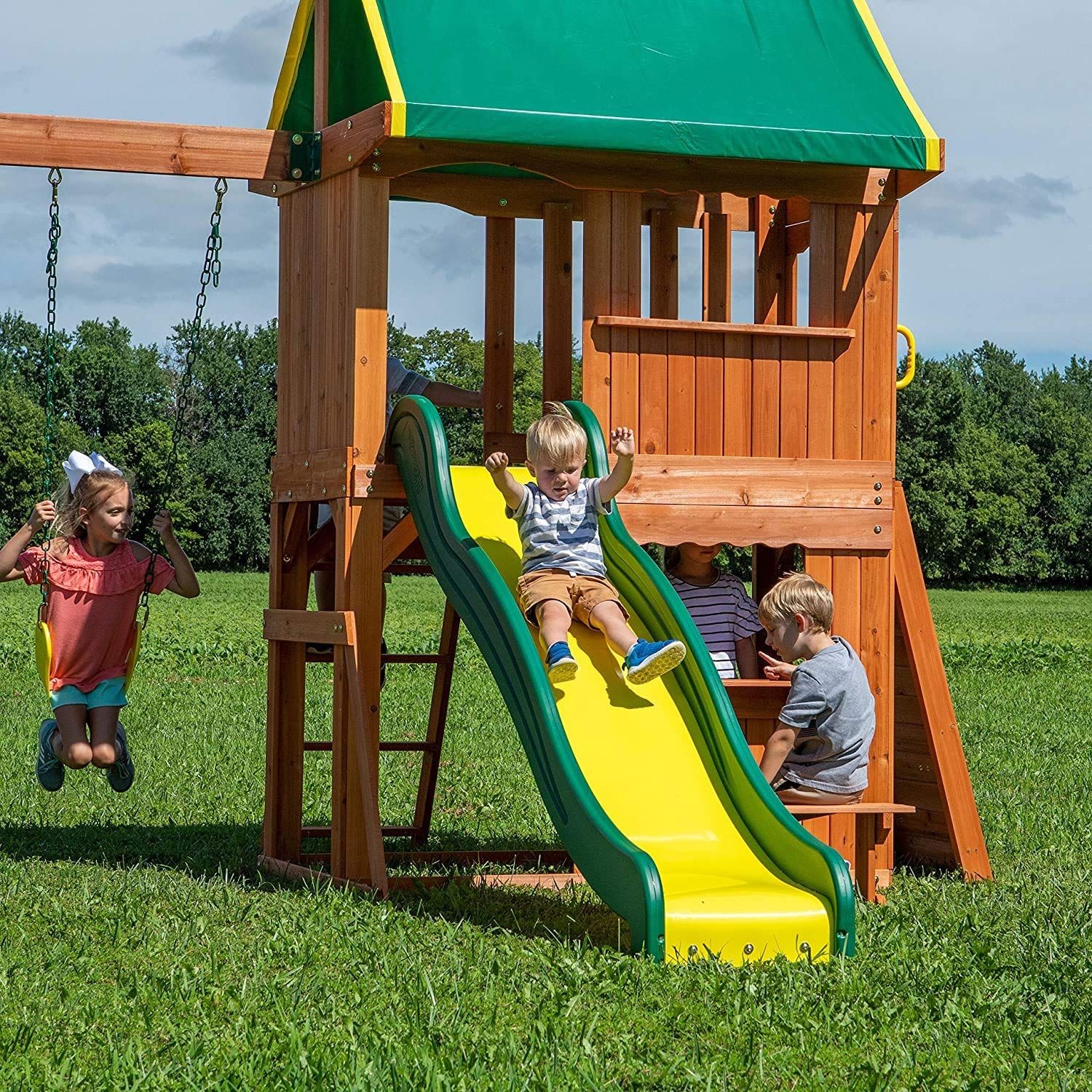 Backyard Discovery Somerset Swing-Set Assembly & Installation Service's In Northern Virginia, Eastern Panhandle WV, Washington DC, & Montgomery County MD.