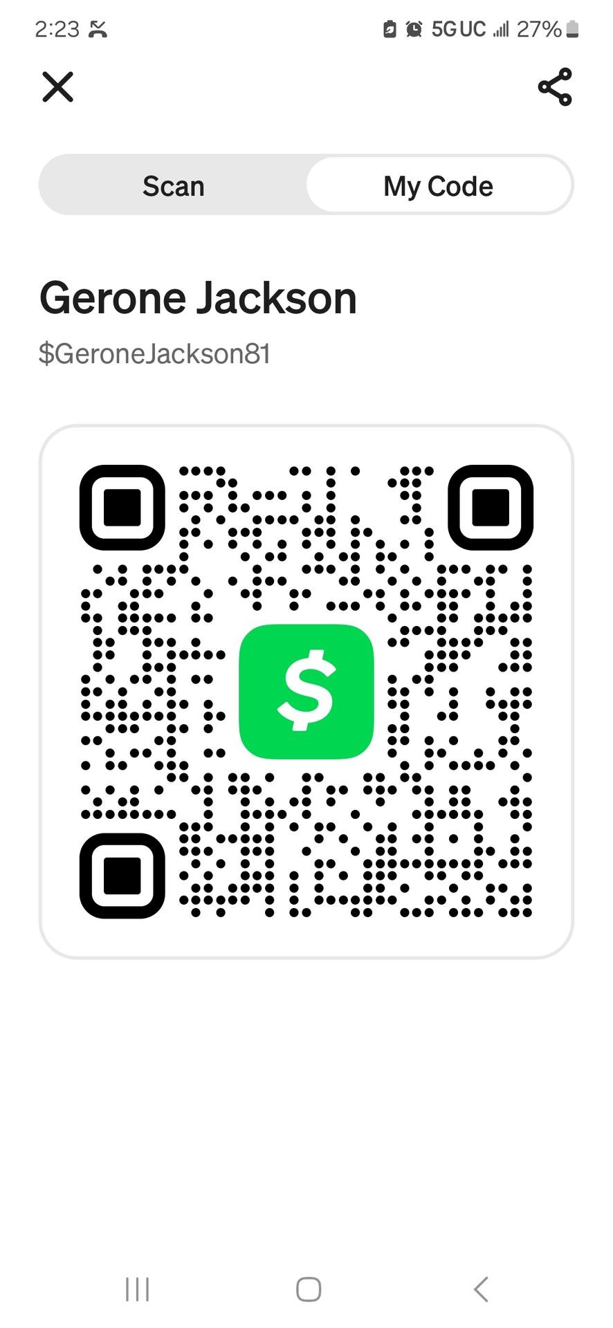 Cash-App Payment's For Assembly Service's.