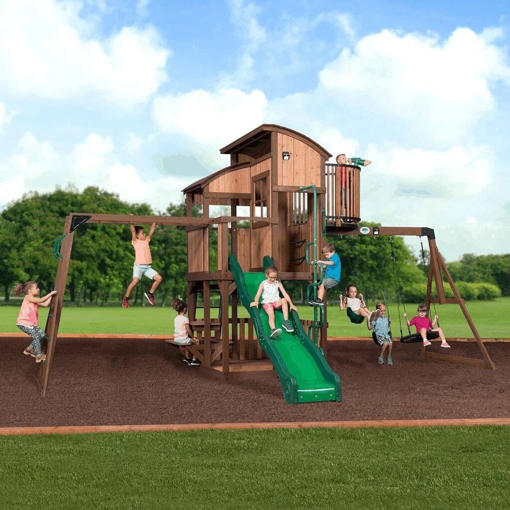 Skyfort Elite Swing-Set.